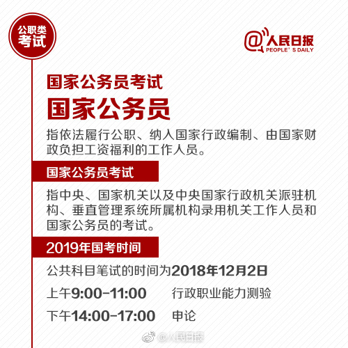 國(guó)考報(bào)名今天截止！還有這些公職類(lèi)考試了解下