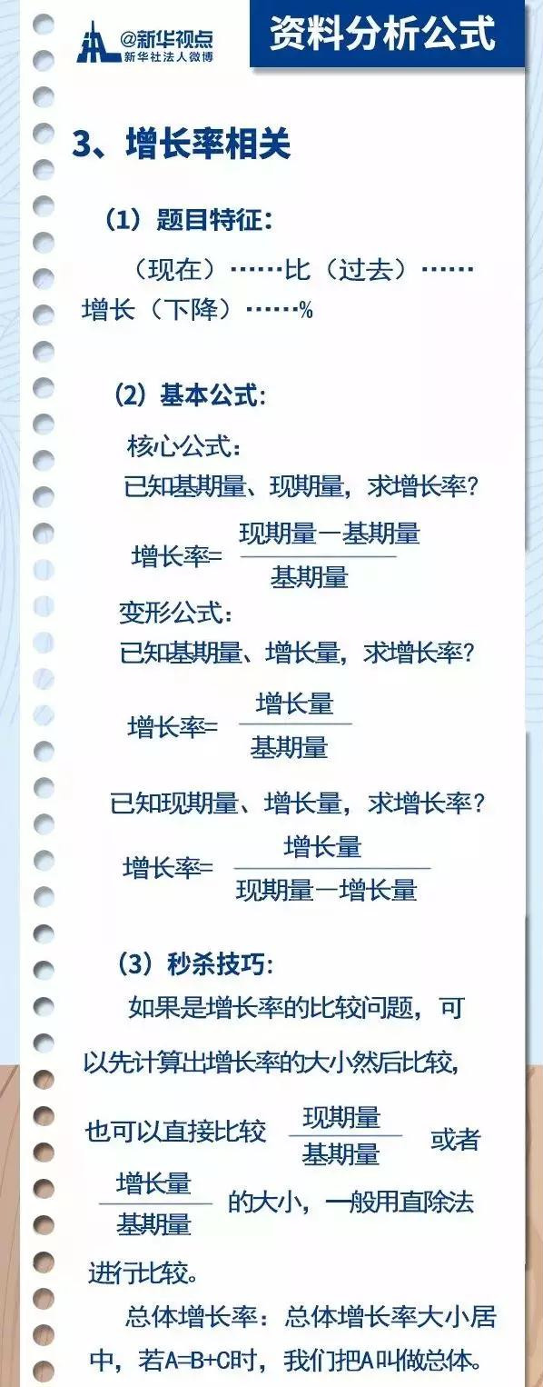 2020國考行測常用公式匯總，背完答題省時省力