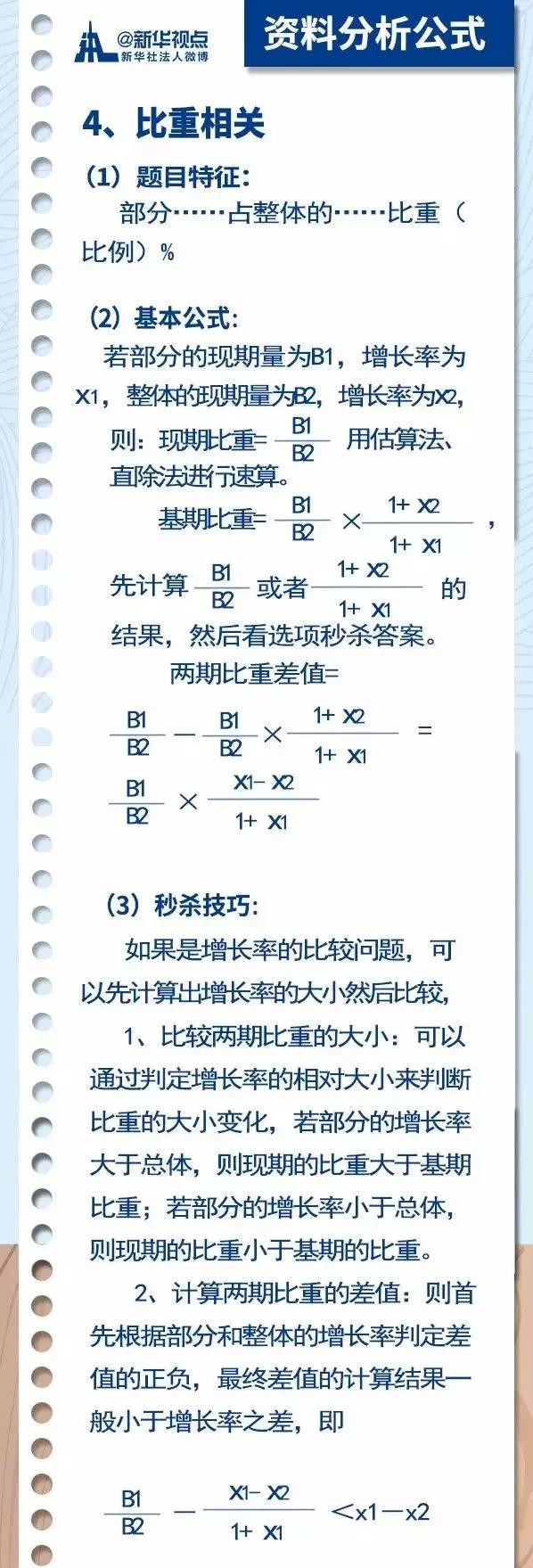 2020國考行測常用公式匯總，背完答題省時省力